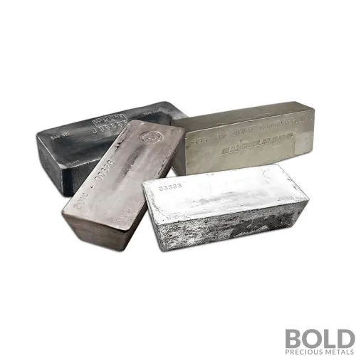 Silver 1000 oz Good Delivery Bar (our choice)