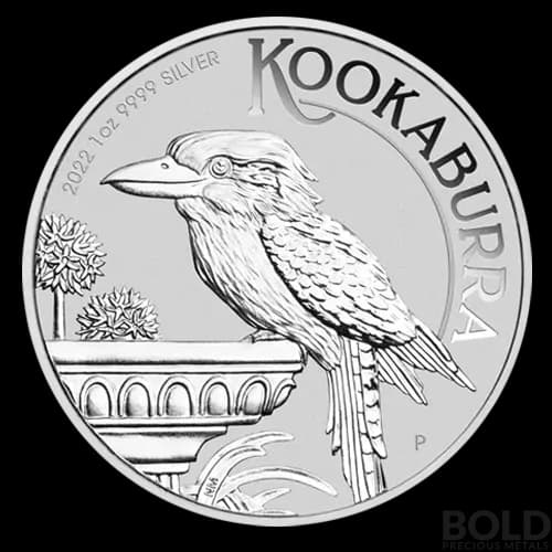2022 Australia Perth Kookaburra 1 oz Silver BU
