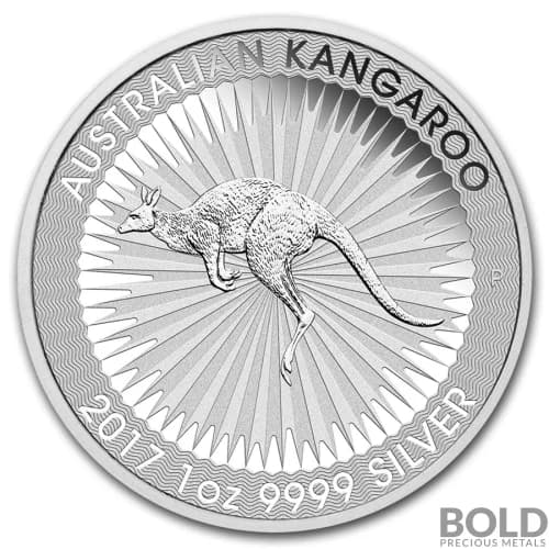 2017 Silver 1 oz Australia Perth Kangaroo