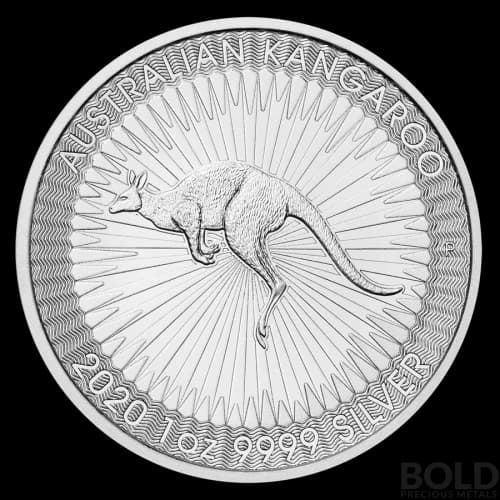 2020 Silver 1 oz Australia Perth Kangaroo