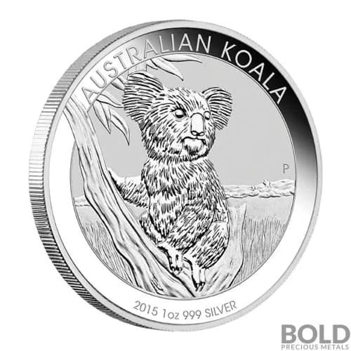 2015 Silver 1 oz Australia Perth Koala