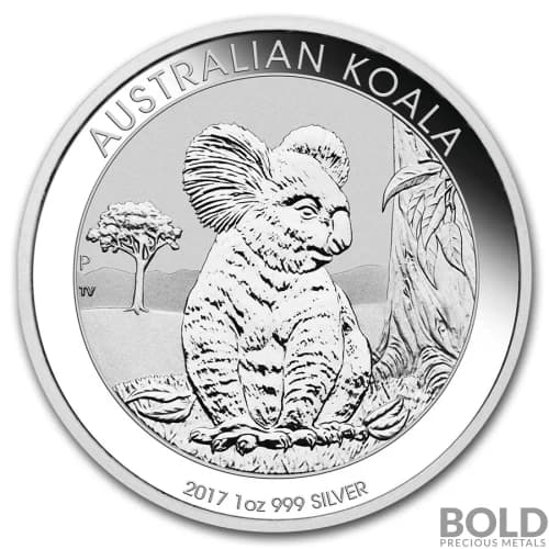2017 Silver 1 oz Australia Perth Koala