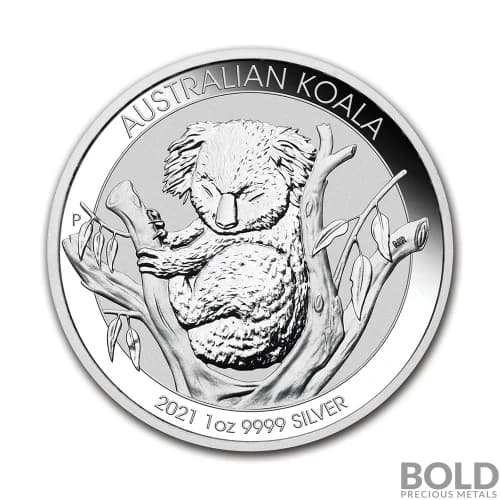 2021 Silver 1 oz Australia Perth Koala
