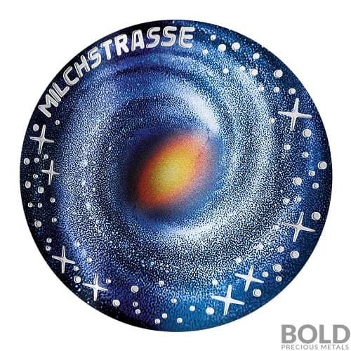 2021 Austria Uncharted Universe: Milky Way 2/3 oz Silver Proof