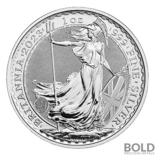 2023 Silver Royal Mint Britannia 1 oz BU - Queen