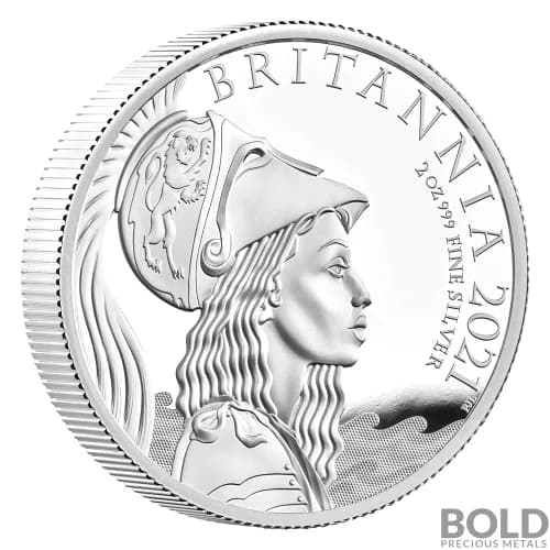 2021 Great Britain Britannia Premium Edition 2 oz Silver Proof