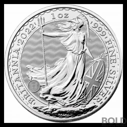 2022 Great Britain Britannia 1 oz Silver BU