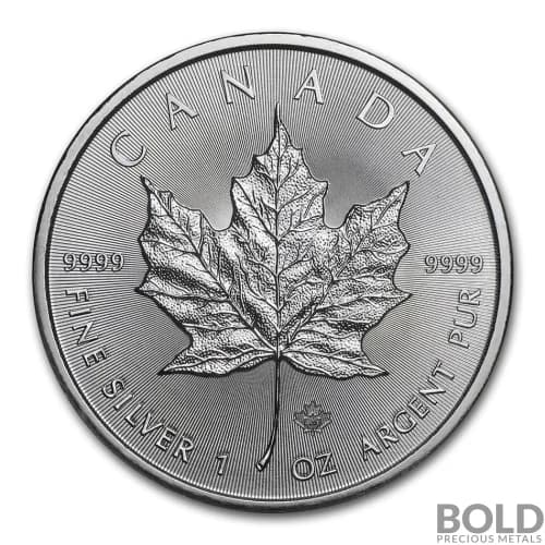 2022 Canada Maple Leaf 1 oz Silver BU