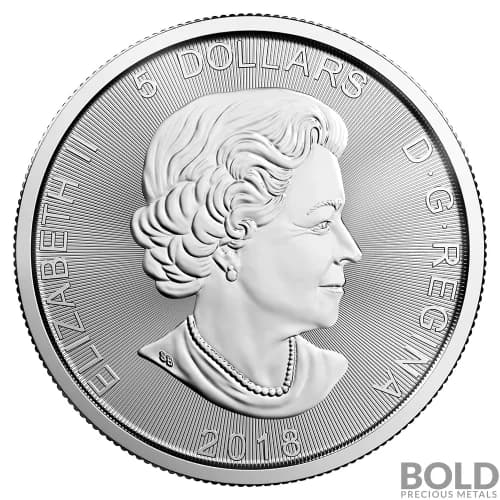 Silver 1 oz Royal Canadian Mint Coin *Random Design*