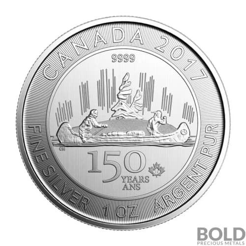 2017 Silver Canadian Voyageur - 1 oz