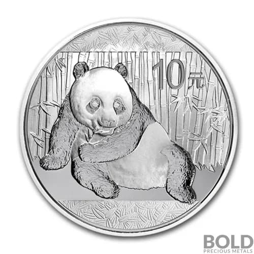 2015 Silver Chinese Panda - 1 oz