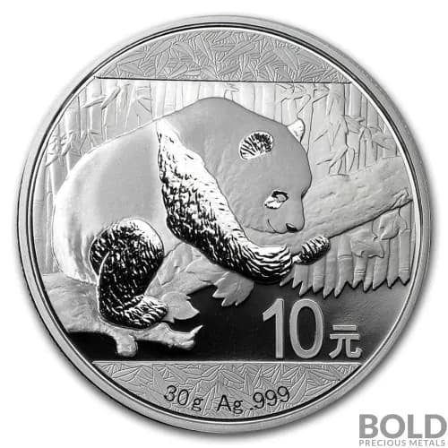 2016 Silver 30 g China Panda