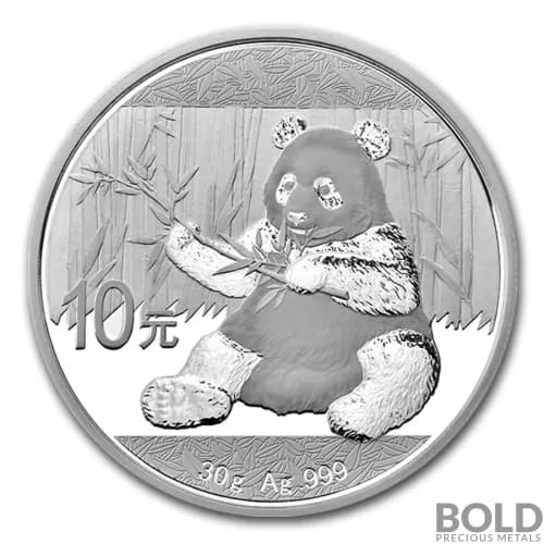 2017 Silver Chinese Panda - 30 g