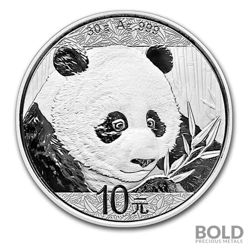 2018 Silver Chinese Panda - 30 g
