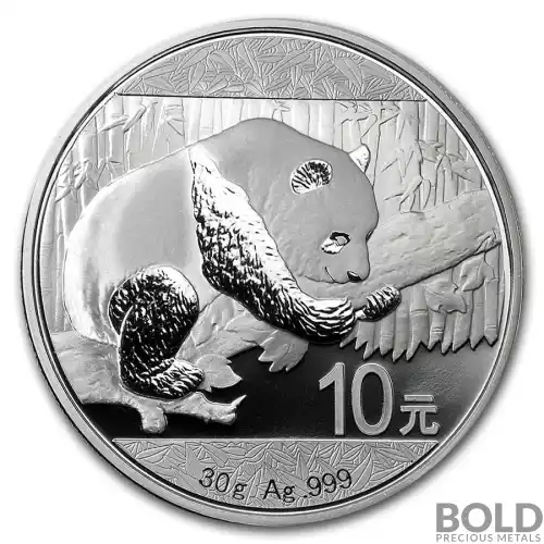 Silver Chinese Panda *Random Date* - 30 g