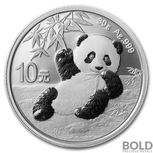 2020 Silver 30 g China Panda