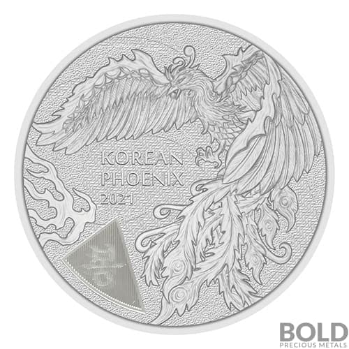 2021 South Korea Phoenix 1 oz Silver BU