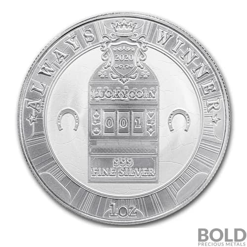2020 Niue Lucky Coin Silver BU - 1 oz