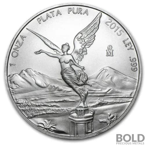 2015 Silver Mexican Libertad - 1 oz