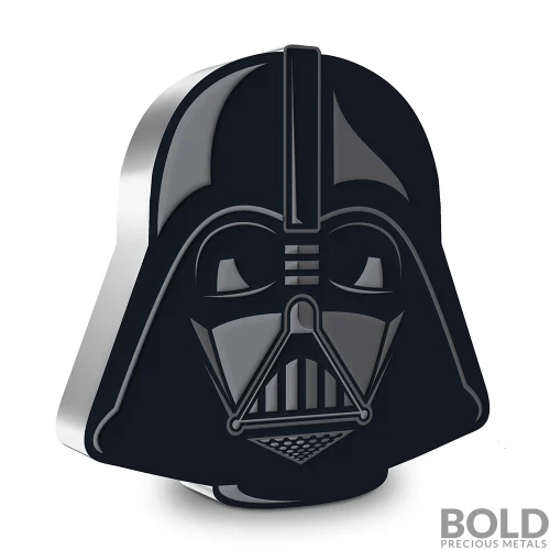 2021 Niue Star Wars Faces: Darth Vader 1 oz Silver Proof