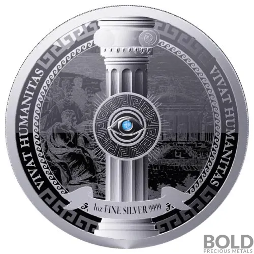 2023 Silver 1 oz Niue Vivat Humanitas Proof