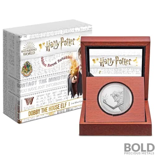2021 Niue Harry Potter Dobby The House Elf 1 oz Silver Proof