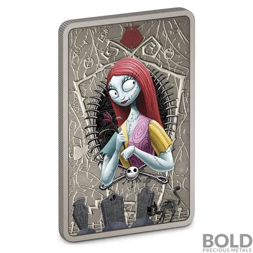 2021 Niue Nightmare Before Christmas Sally 1 oz Silver Proof