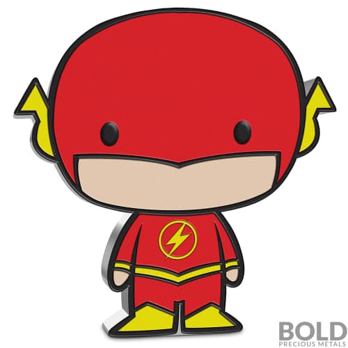 2020 Niue Chibi Collection The Flash 1 oz Silver Proof