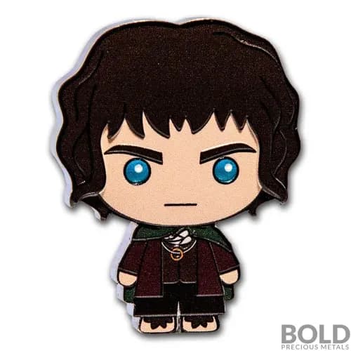 2021 Niue Chibi Collection Frodo Baggins 1 oz Silver Proof
