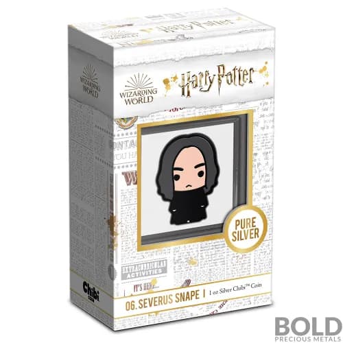 2021 Niue Chibi Collection Severus Snape 1 oz Silver Proof