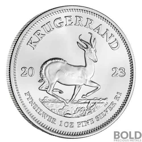 2023 Silver 1 oz South Africa Krugerrand BU