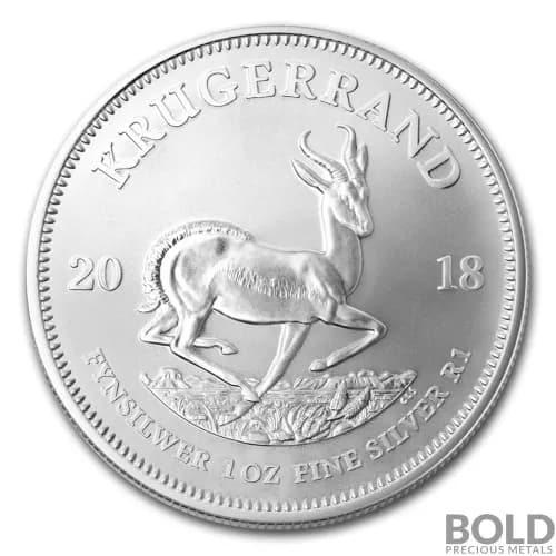 2018 Silver South Africa Krugerrand - 1 oz
