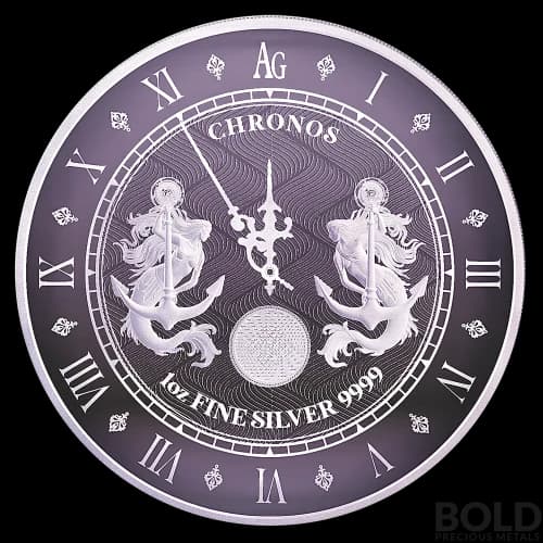 2021 Silver Tokelau Chronos 1 oz Prooflike-Impaired
