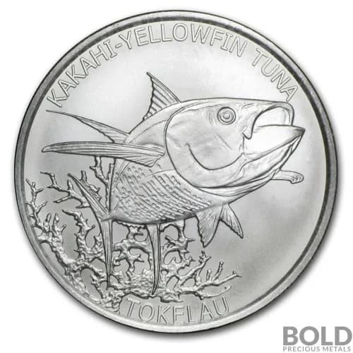 2014 Silver Tokelau Tuna - 1 oz