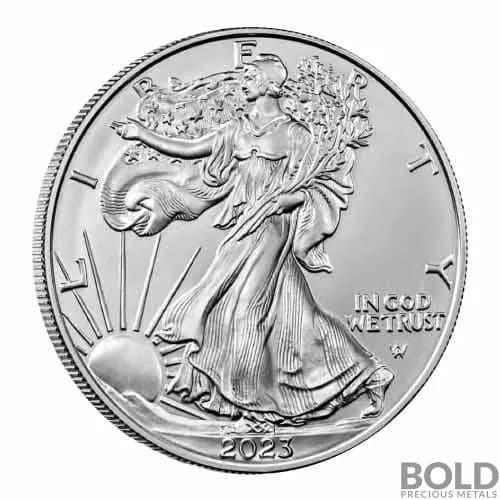 2023 1 oz American Eagle Silver Coin BU