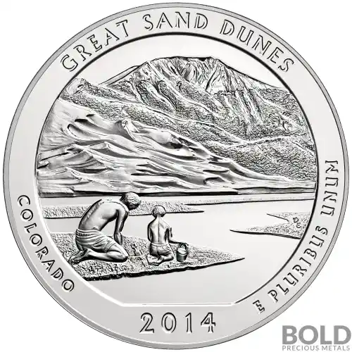 2014 Silver 5 oz ATB Great Sand Dunes, Colorado