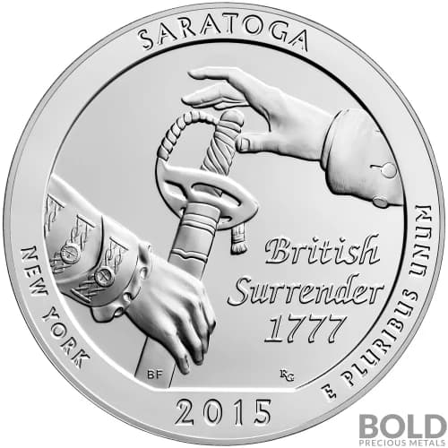 2015 Silver 5 oz ATB Saratoga, New York