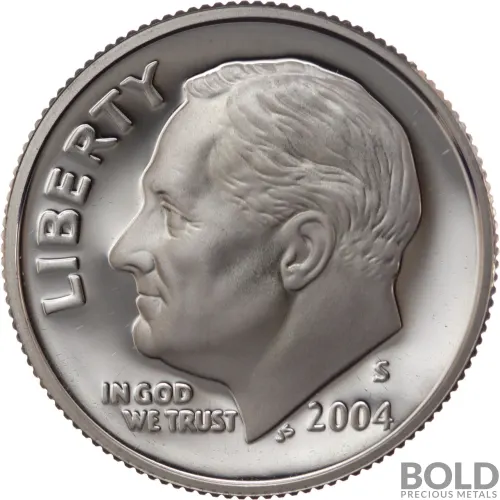 2004-S Silver Proof Roosevelt Dime