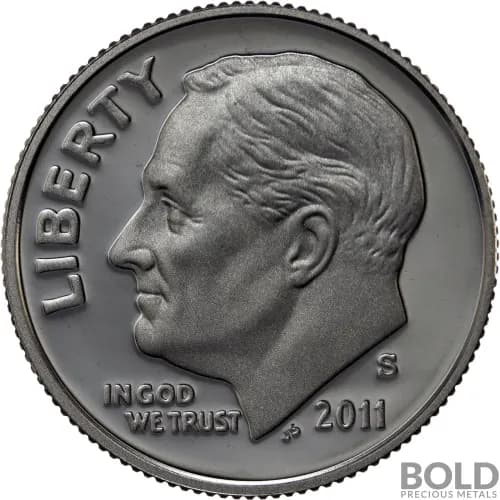 2011-S Silver Proof Roosevelt Dime