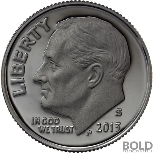 2013-S Silver Proof Roosevelt Dime