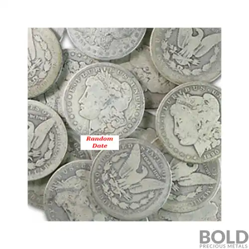 Pre-1921 Morgan Silver Dollar (Good)