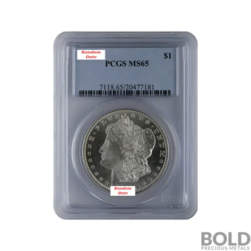 Silver Morgan Dollar Pre-1921 - PCGS MS65