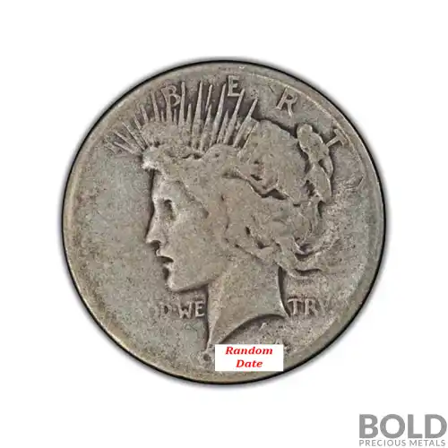 Silver Peace Dollar *Random Date* - GOOD