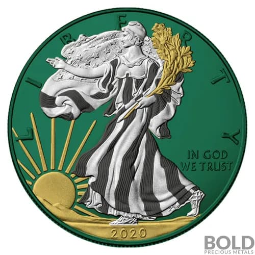 2020 Space Metals American Silver Eagle - 1 oz