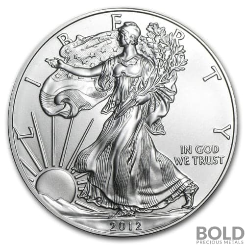 2012 Silver 1 oz American Eagle BU