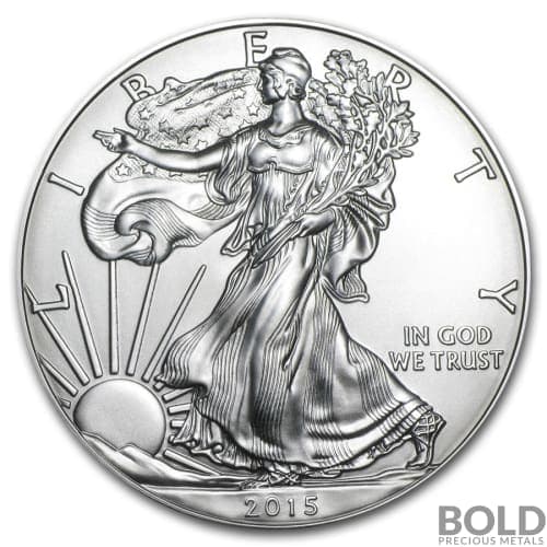 2015 Silver 1 oz American Eagle BU
