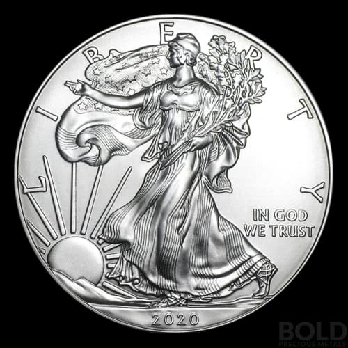 2020 Silver 1 oz American Eagle BU
