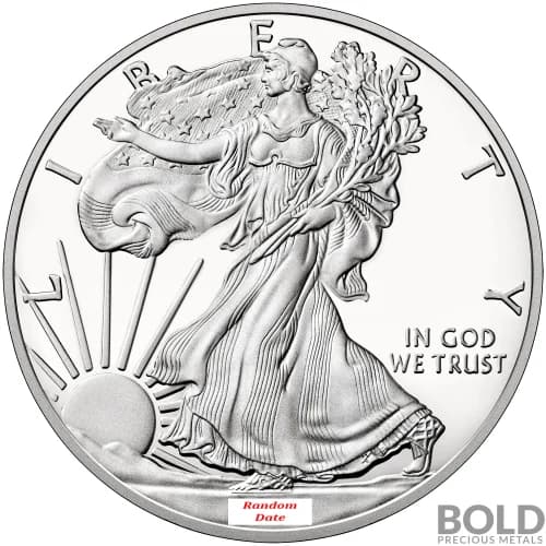 Silver American 1 oz Eagle Proof *Random Date*