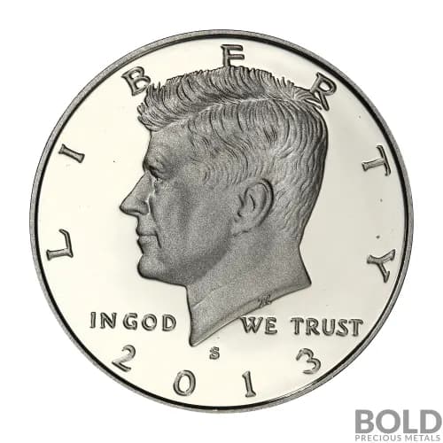 2013-S Silver Proof Kennedy Half Dollar