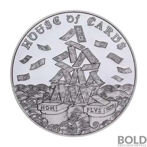 2022 Silver 5 oz The Awakening: House of Cards Round
